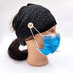 Cotton Elastic Headbands for Girls&nbsp;OHAR-S197-068