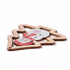 Printed Wood Big Pendants&nbsp;FIND-H030-02