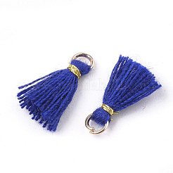 Polycotton(Polyester Cotton) Tassel Pendant Decorations&nbsp;FIND-S281-05