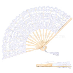 Lace Hand Fan&nbsp;AJEW-WH20042-85A