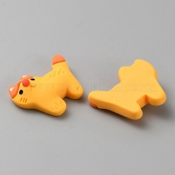 Opaque Resin Cartoon Cabochons&nbsp;CRES-CJC0010-01A-02