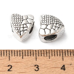 Rack Plating Alloy European Beads&nbsp;PALLOY-S189-05P