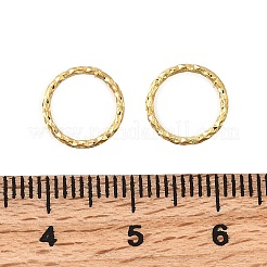 Brass Soldered Closed Rings&nbsp;KK-B147-05C-G