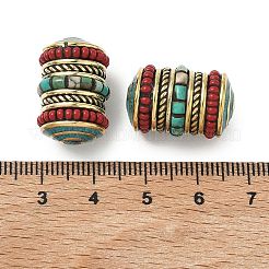 Handmade Tibetan Style Beads&nbsp;KK-Z157-06AG