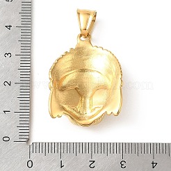 304 Stainless Steel Pendant Rhinestone Settings&nbsp;STAS-F363-03G
