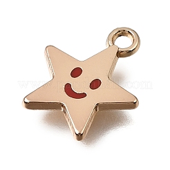 Alloy with Enamel Charms&nbsp;AL-CBA2F44-03G-04