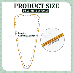 16Pcs Nylon Cords Necklaces Making&nbsp;NJEW-PH01632