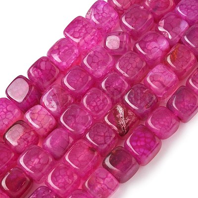 Natural Dragon Veins Agate Beads Strands&nbsp;G-G177-E19-05-1