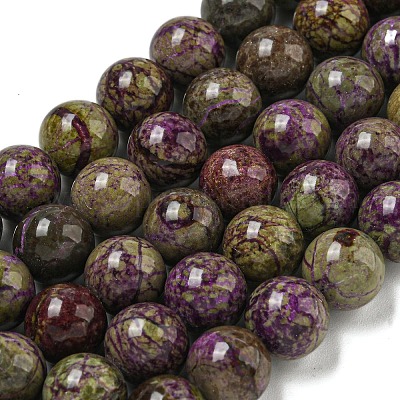 Natural Atlantisite Stichtite Beads Strands&nbsp;G-H034-A02-06-1