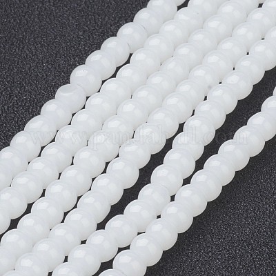 Imitation Jade Glass Beads Strands&nbsp;X-GMR4mmC26-1