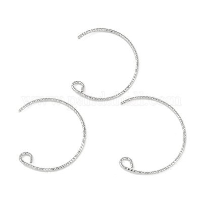 Brass Earring Hooks&nbsp;KK-C069-02P-1