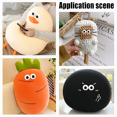 クラフト樹脂人形用安全目20個 ぬいぐるみの目 プラスチック