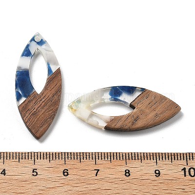 Resin and Walnut Pendants&nbsp;FIND-R051-12C-1
