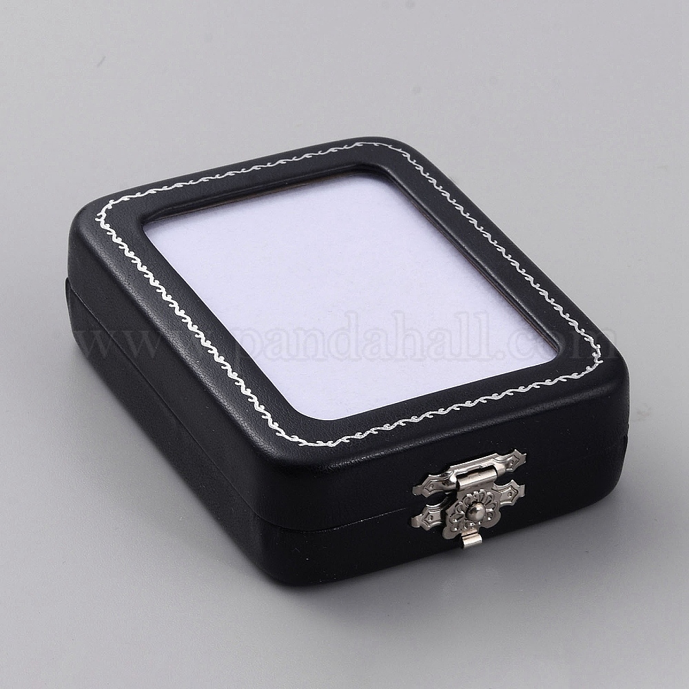 Wholesale PU Leather Loose Diamond Display Boxes with Sponge Inside ...