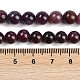 Natural Gemstone Ruby Round Beads Strands&nbsp;G-O017-7mm-06-4
