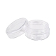 プラスチックビーズ収納ケース  シードビーズ容器  ラウンド  直径約3.9 CM  高さ2.2センチ  容量：10ml（0.34液量オンス）&nbsp;C076Y-2