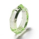Transparent Acrylic Finger Rings&nbsp;RJEW-T010-09B-2