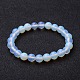 オパールビーズのストレッチブレスレット  2インチ（5.2cm）&nbsp;X-BJEW-F203-01-6