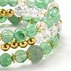 Multi-layered Stretch Beaded Bracelets Sets&nbsp;BJEW-JB05755-3