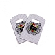 プラスチックバッグ  長方形  花  15x9cm&nbsp;PW-WG694BB-19-1