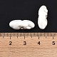 合金ビーズ  異形  マットシルバーカラー  7x18x6mm  穴：1.2mm&nbsp;FIND-B038-19MS-4