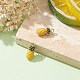 2Pcs Brass Enamel Charms&nbsp;KK-YW0001-82-5