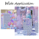 Fishscale Pattern Polyester Fabrics&nbsp;DIY-WH0304-508A-6