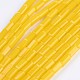 Opaque Glass Beads Strands&nbsp;EGLA-F123-2x4mm-NC15-1