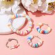 Handmade Polymer Clay Beads&nbsp;CLAY-R067-4.0mm-03-6
