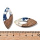 Resin and Walnut Pendants&nbsp;FIND-R051-12C-3
