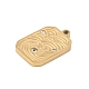 Ion Plating(IP) 304 Stainless Steel Pendants&nbsp;STAS-C108-10G-2