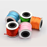 Nylon Satin Rattail Cords&nbsp;NWIR-O001-A-M2