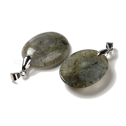 Natural Labradorite Pendants&nbsp;G-Z055-03P-03