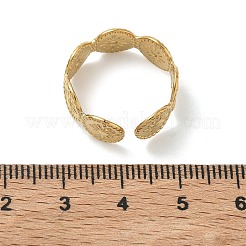 304 Stainless Steel Cuff Open Rings for Women&nbsp;RJEW-L341-04A-G