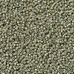 MIYUKIデリカビーズ  シリンダー  日本製シードビーズ  11/0  （db1170)亜鉛メッキマットアロエ  1.3x1.6mm  穴：0.8mm  約2000PCS /ボトル  10 G /ボトル&nbsp;SEED-JP0008-DB1170