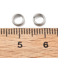 304 Stainless Steel Split Rings&nbsp;STAS-M118-01P-5mm