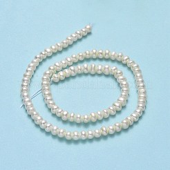 Natural Cultured Freshwater Pearl Beads Strands&nbsp;PEAR-A005-03A-01