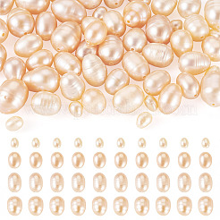 55Pcs 4 Styles Natural Cultured Freshwater Pearl Beads&nbsp;PEAR-TA0001-18