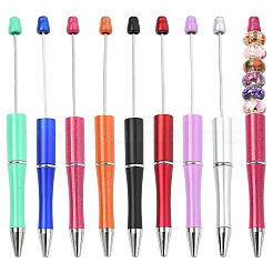 8Pcs 8 Colors Plastic Beadable Pens&nbsp;AJEW-YW0001-33