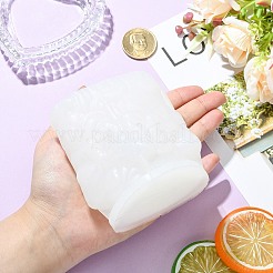 蝶の3Dアロマセラピーキャンドルシリコンモールド  ホワイト  7.9x7.9x8.5cm&nbsp;ST-CJ0043-067