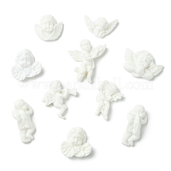 80Pcs 8 Styles Opaque Resin Cabochons&nbsp;RESI-CJZ0001-02