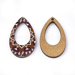 Printed Basswood Pendants&nbsp;X-WOOD-S045-001D