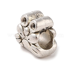 Tibetan Style Alloy European Beads&nbsp;TIBE-Q090-63AS