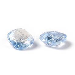 Crackle Moonlight Style K9 Glass Rhinestone Cabochons&nbsp;RGLA-J021-B-IO