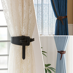 Imitation Leather Wrap Around Tie Knot Waist Belts for Coat&nbsp;AJEW-WH0709-004