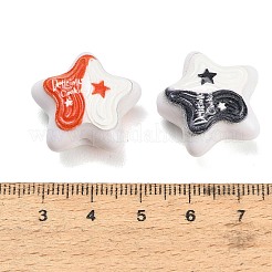 Two Tone Opaque Acrylic Beads&nbsp;AC-CBA36B6-06