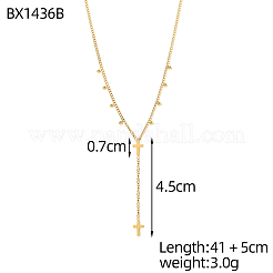 304 Stainless Steel Pendant Necklaces&nbsp;STAS-OY016-71G
