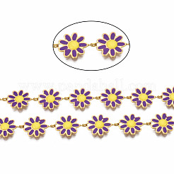304 Stainless Steel & Enamel Link Chains&nbsp;CHS-Q004-001H-NF