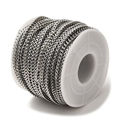 304 Stainless Steel Curb Chains&nbsp;CHS-C013-01A-P