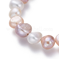 Natural Freshwater Pearl Beaded Bracelets&nbsp;BJEW-JB05122-01